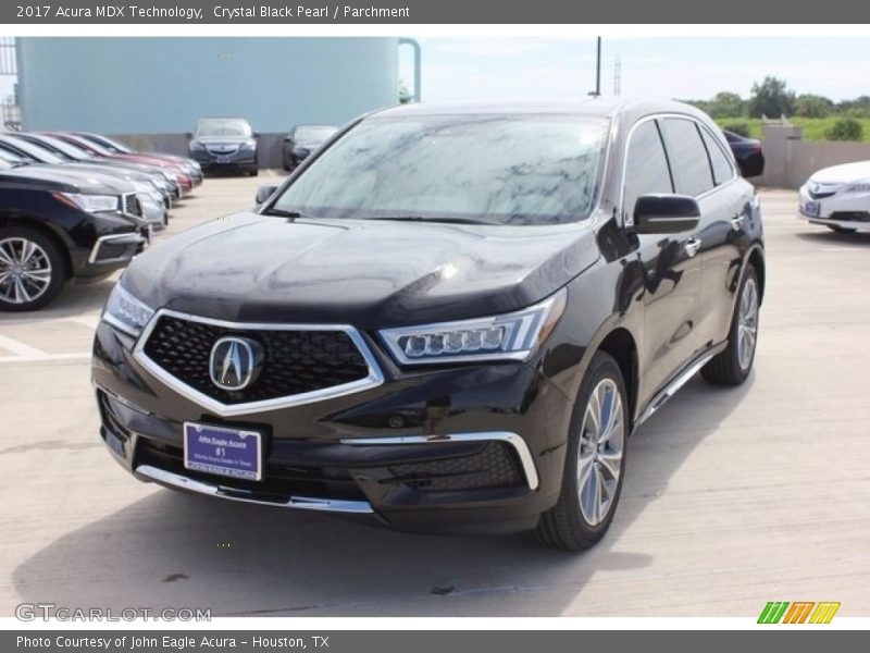 Crystal Black Pearl / Parchment 2017 Acura MDX Technology