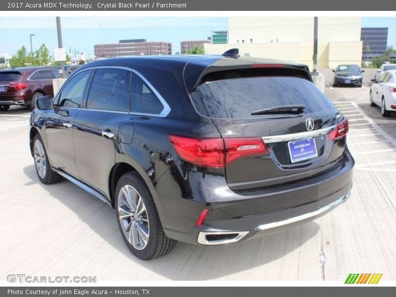Crystal Black Pearl / Parchment 2017 Acura MDX Technology