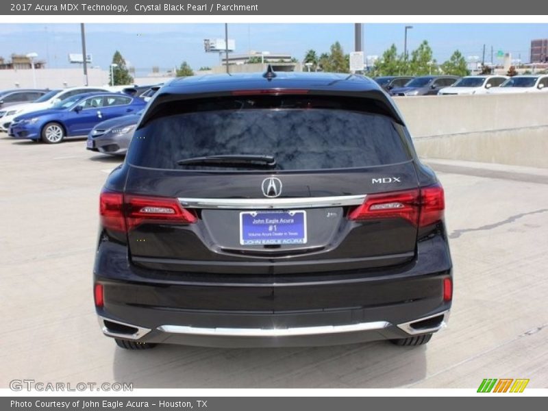 Crystal Black Pearl / Parchment 2017 Acura MDX Technology