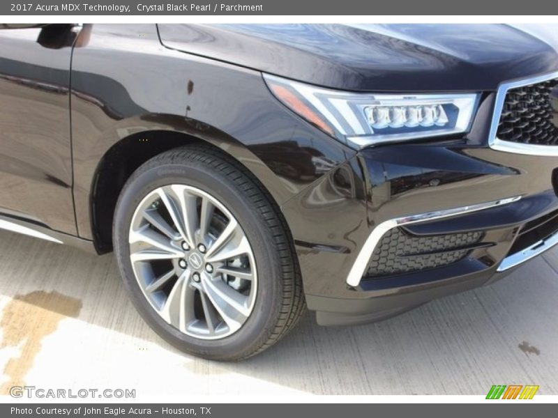 Crystal Black Pearl / Parchment 2017 Acura MDX Technology