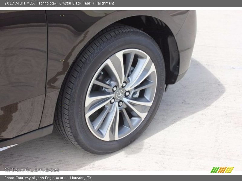 Crystal Black Pearl / Parchment 2017 Acura MDX Technology