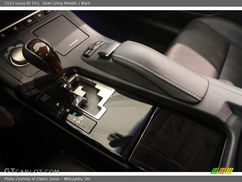 Silver Lining Metallic / Black 2013 Lexus ES 350