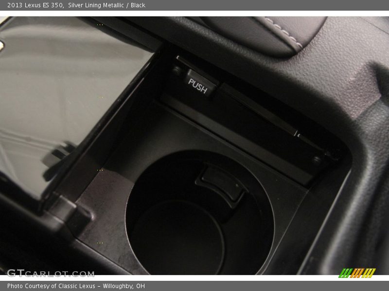 Silver Lining Metallic / Black 2013 Lexus ES 350