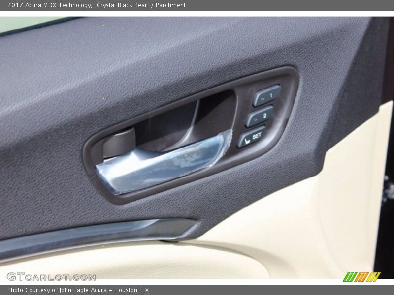 Crystal Black Pearl / Parchment 2017 Acura MDX Technology