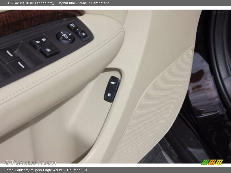 Crystal Black Pearl / Parchment 2017 Acura MDX Technology