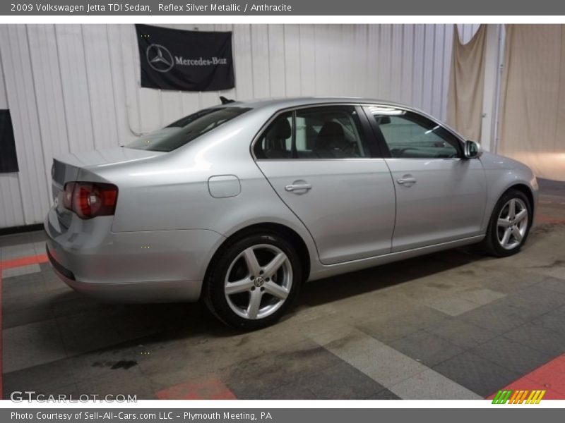 Reflex Silver Metallic / Anthracite 2009 Volkswagen Jetta TDI Sedan