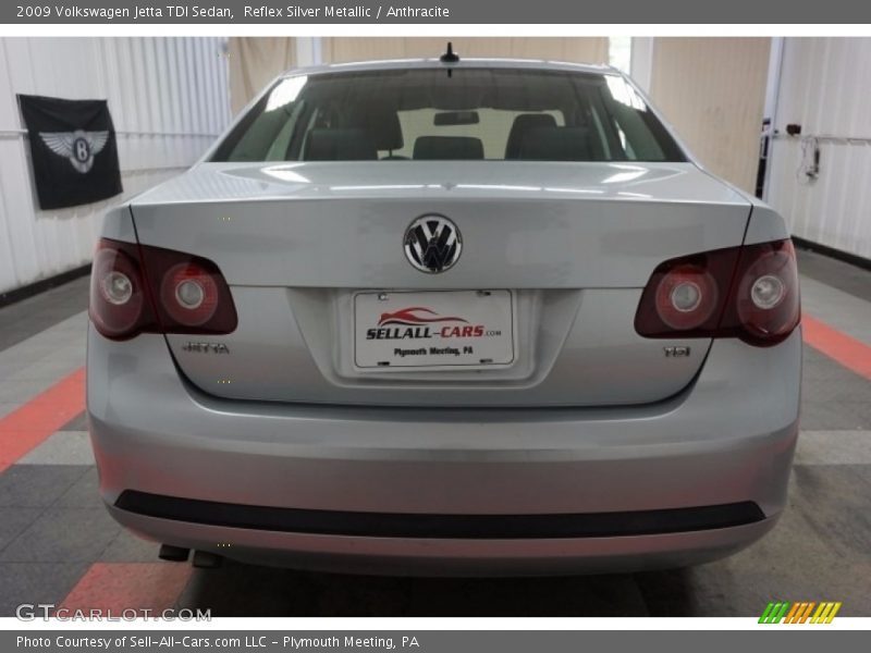 Reflex Silver Metallic / Anthracite 2009 Volkswagen Jetta TDI Sedan