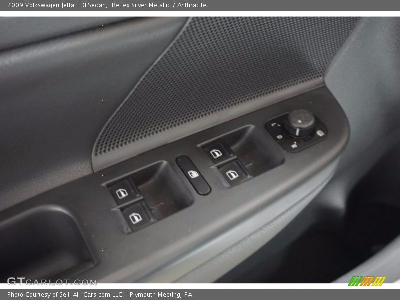 Reflex Silver Metallic / Anthracite 2009 Volkswagen Jetta TDI Sedan