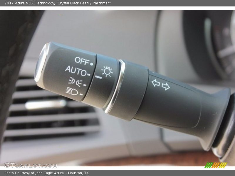 Crystal Black Pearl / Parchment 2017 Acura MDX Technology