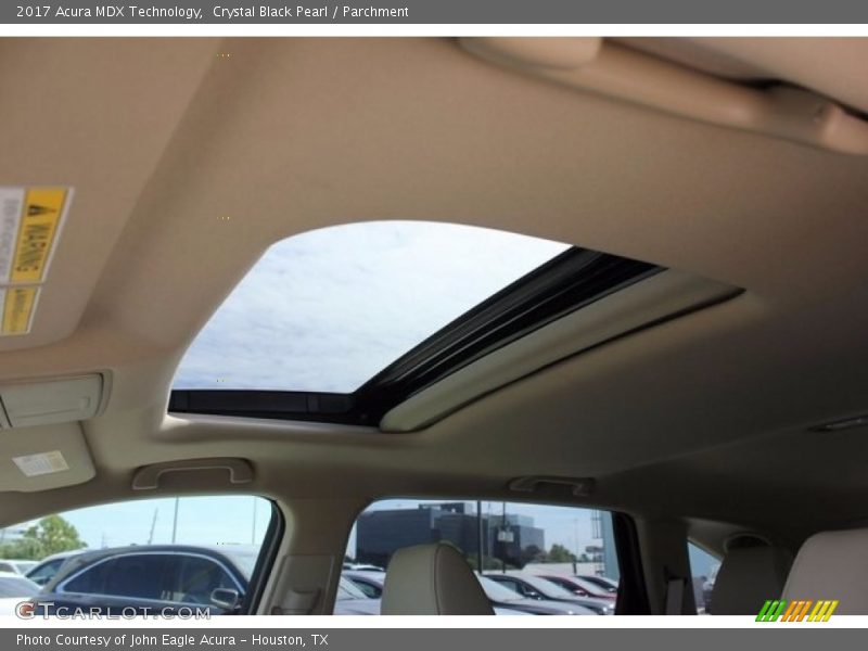 Crystal Black Pearl / Parchment 2017 Acura MDX Technology