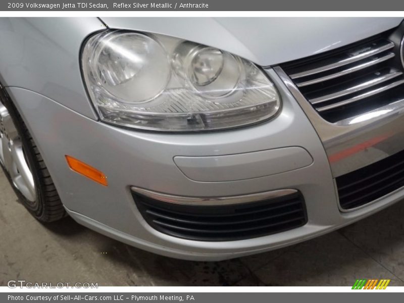 Reflex Silver Metallic / Anthracite 2009 Volkswagen Jetta TDI Sedan