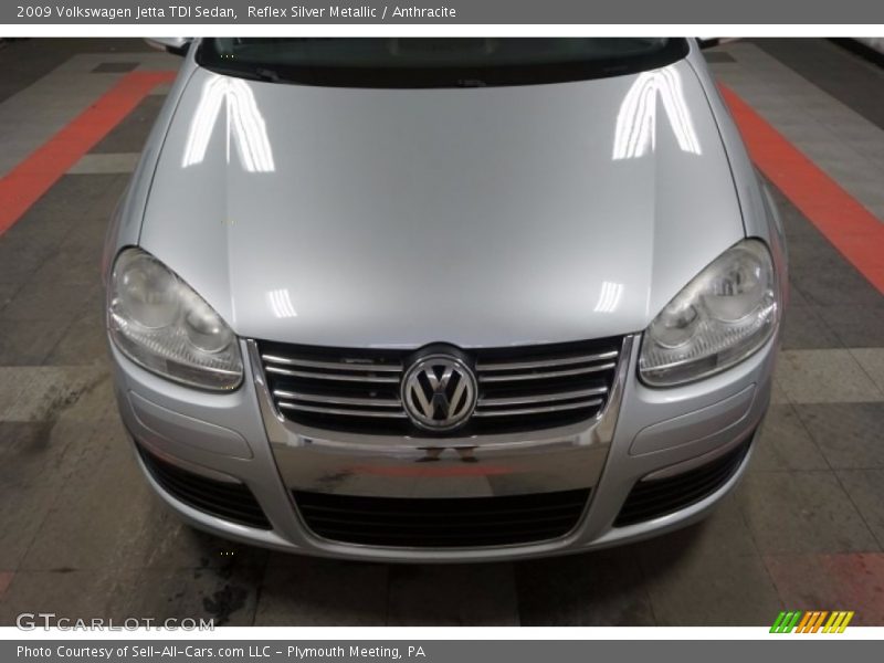 Reflex Silver Metallic / Anthracite 2009 Volkswagen Jetta TDI Sedan