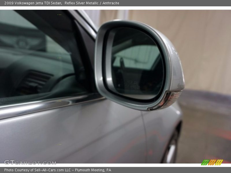 Reflex Silver Metallic / Anthracite 2009 Volkswagen Jetta TDI Sedan