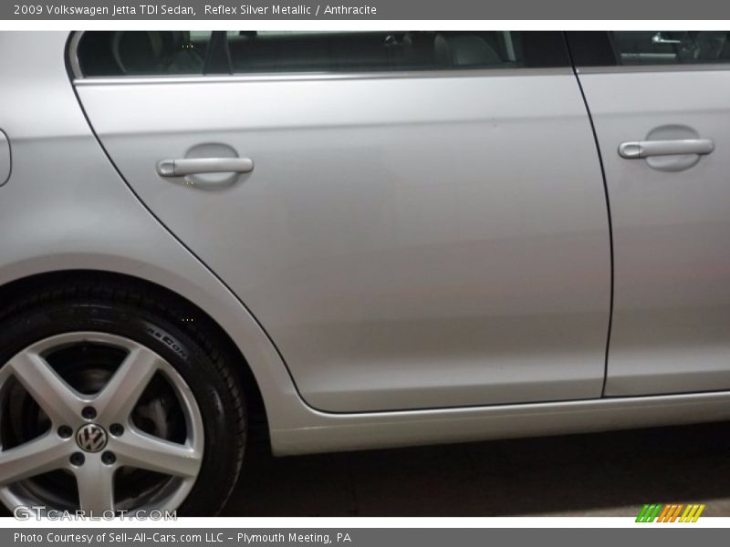 Reflex Silver Metallic / Anthracite 2009 Volkswagen Jetta TDI Sedan