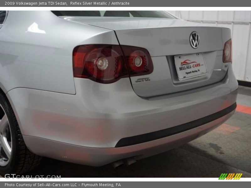 Reflex Silver Metallic / Anthracite 2009 Volkswagen Jetta TDI Sedan