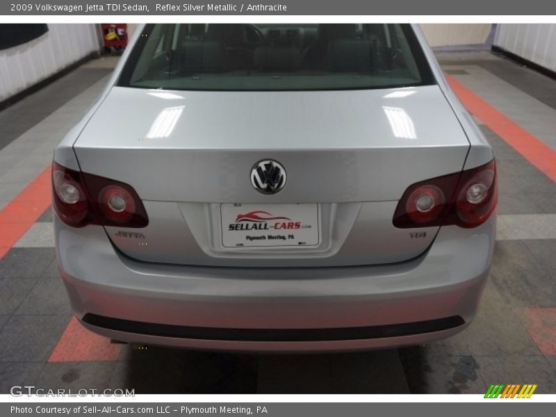 Reflex Silver Metallic / Anthracite 2009 Volkswagen Jetta TDI Sedan