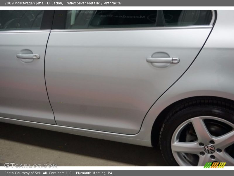 Reflex Silver Metallic / Anthracite 2009 Volkswagen Jetta TDI Sedan