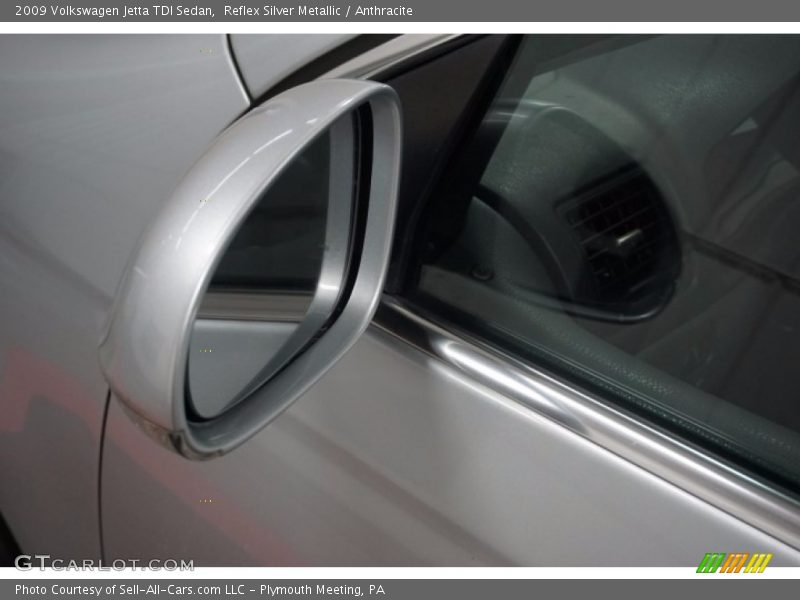 Reflex Silver Metallic / Anthracite 2009 Volkswagen Jetta TDI Sedan