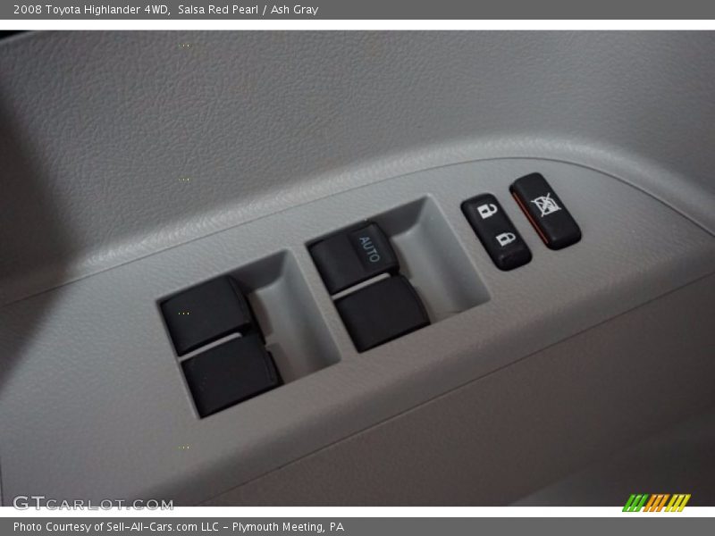 Salsa Red Pearl / Ash Gray 2008 Toyota Highlander 4WD