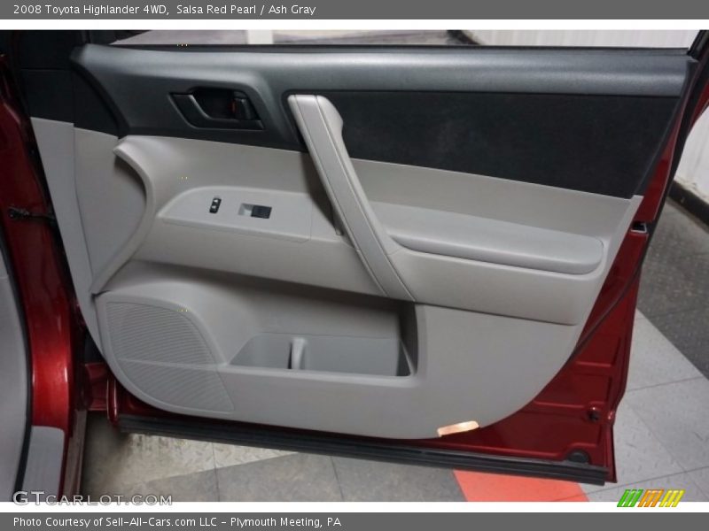 Salsa Red Pearl / Ash Gray 2008 Toyota Highlander 4WD
