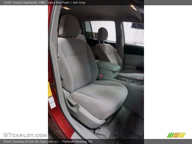 Salsa Red Pearl / Ash Gray 2008 Toyota Highlander 4WD