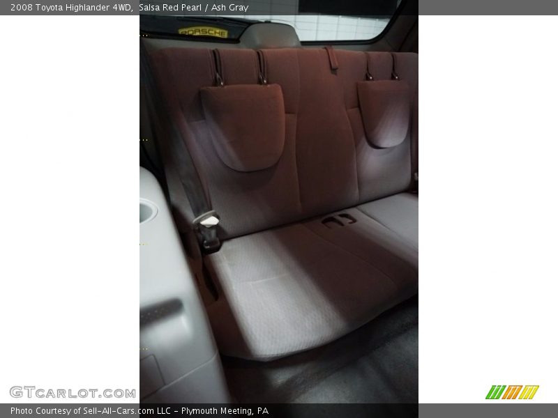Salsa Red Pearl / Ash Gray 2008 Toyota Highlander 4WD