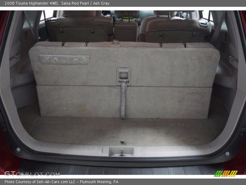 Salsa Red Pearl / Ash Gray 2008 Toyota Highlander 4WD