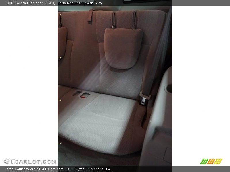 Salsa Red Pearl / Ash Gray 2008 Toyota Highlander 4WD