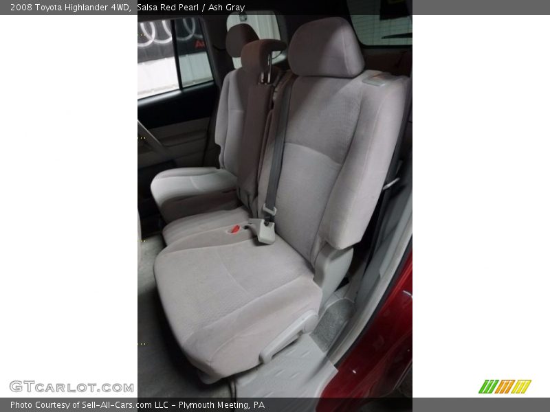 Salsa Red Pearl / Ash Gray 2008 Toyota Highlander 4WD