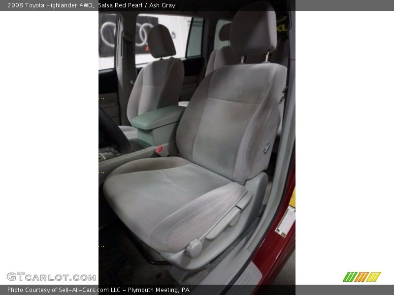 Salsa Red Pearl / Ash Gray 2008 Toyota Highlander 4WD