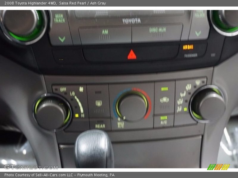 Salsa Red Pearl / Ash Gray 2008 Toyota Highlander 4WD