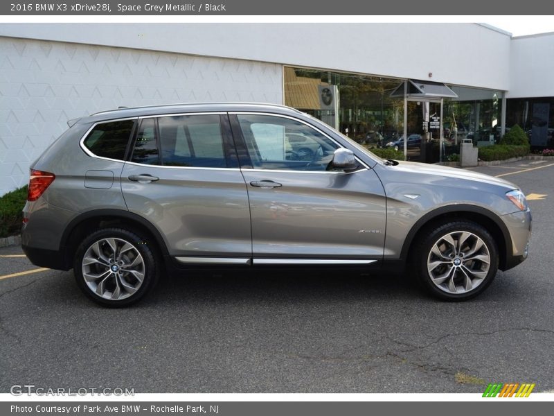 Space Grey Metallic / Black 2016 BMW X3 xDrive28i