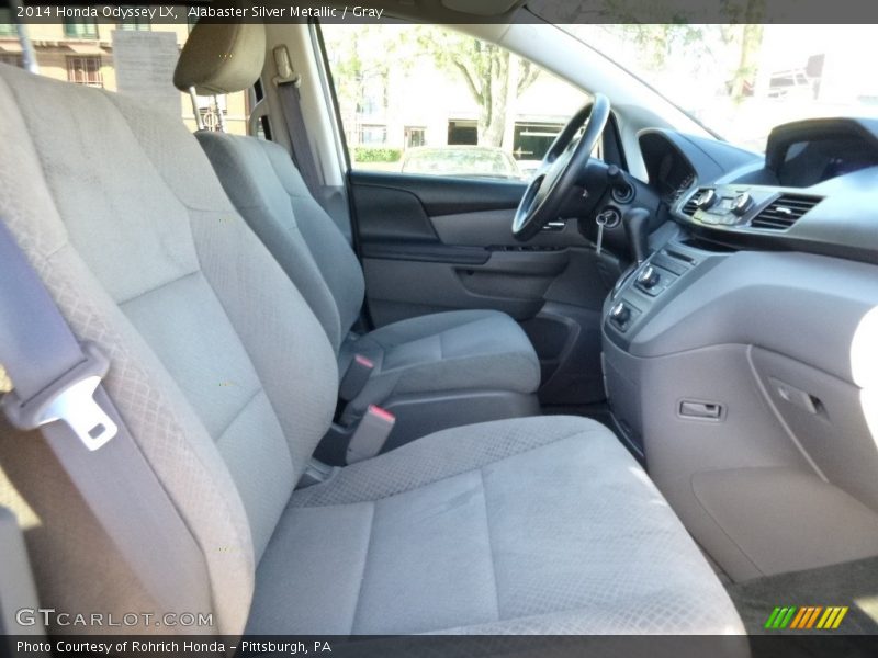 Alabaster Silver Metallic / Gray 2014 Honda Odyssey LX