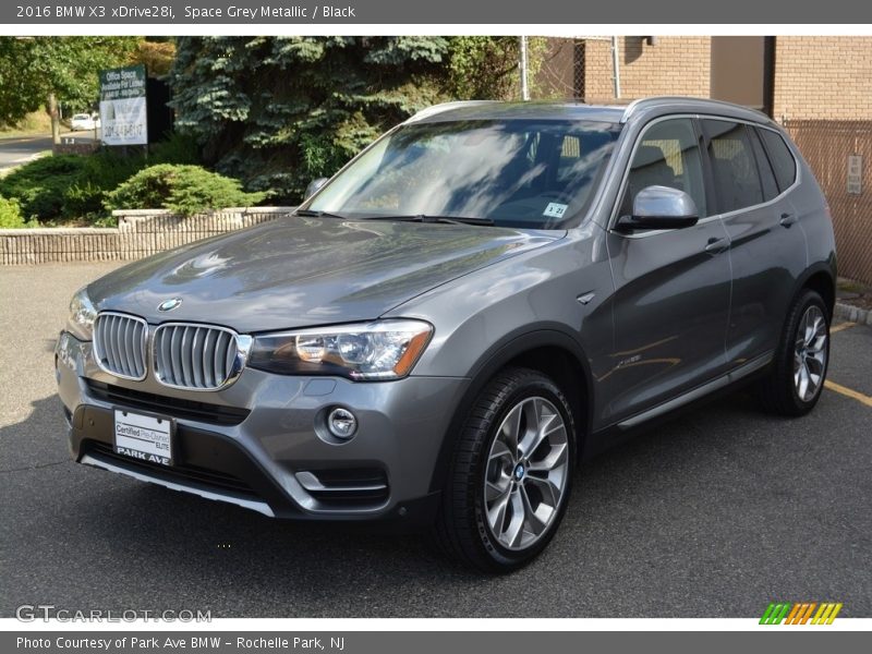 Space Grey Metallic / Black 2016 BMW X3 xDrive28i