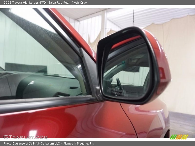Salsa Red Pearl / Ash Gray 2008 Toyota Highlander 4WD