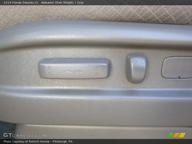 Alabaster Silver Metallic / Gray 2014 Honda Odyssey LX