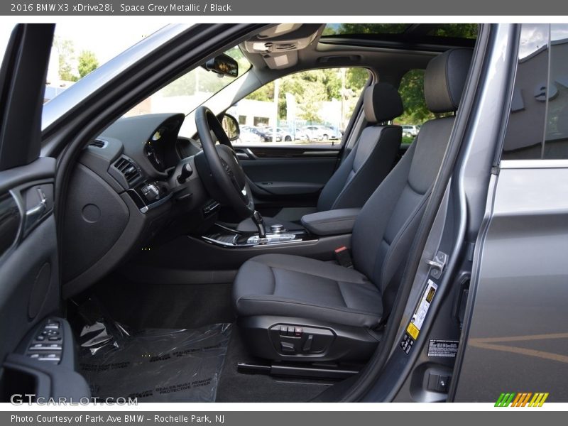 Space Grey Metallic / Black 2016 BMW X3 xDrive28i