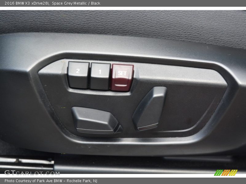 Space Grey Metallic / Black 2016 BMW X3 xDrive28i