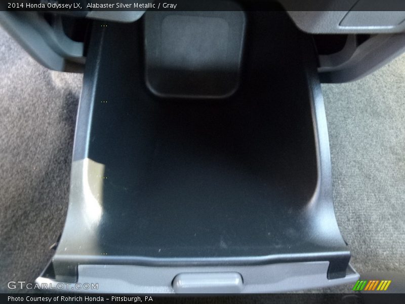 Alabaster Silver Metallic / Gray 2014 Honda Odyssey LX