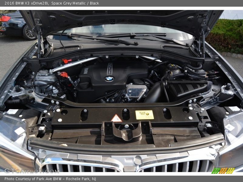 Space Grey Metallic / Black 2016 BMW X3 xDrive28i