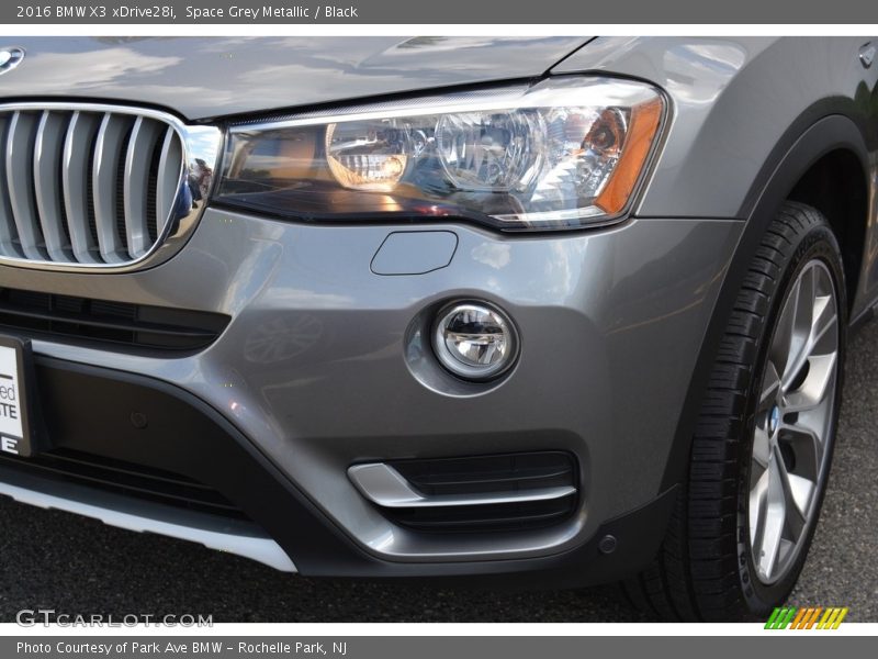 Space Grey Metallic / Black 2016 BMW X3 xDrive28i