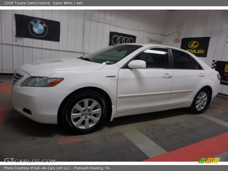 Super White / Ash 2008 Toyota Camry Hybrid
