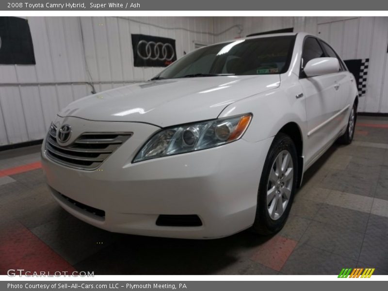 Super White / Ash 2008 Toyota Camry Hybrid