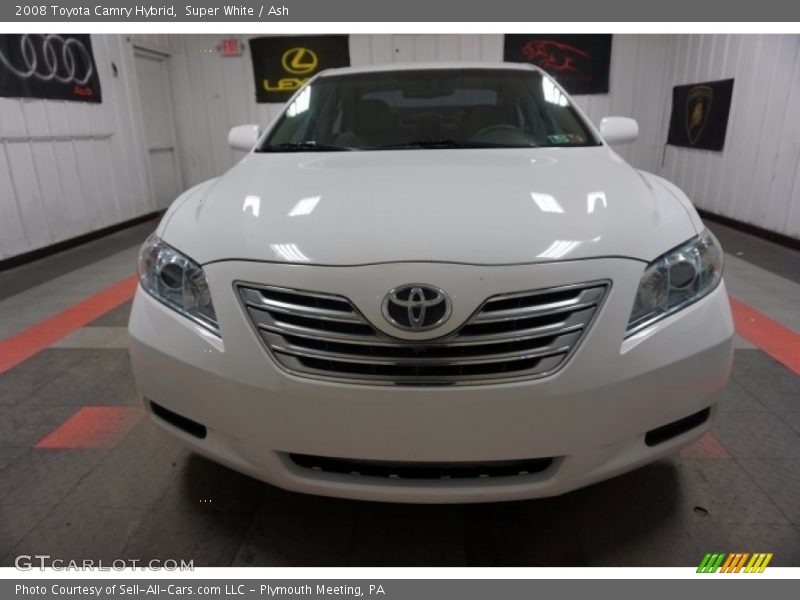Super White / Ash 2008 Toyota Camry Hybrid