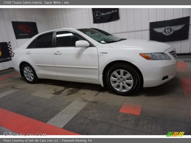 Super White / Ash 2008 Toyota Camry Hybrid