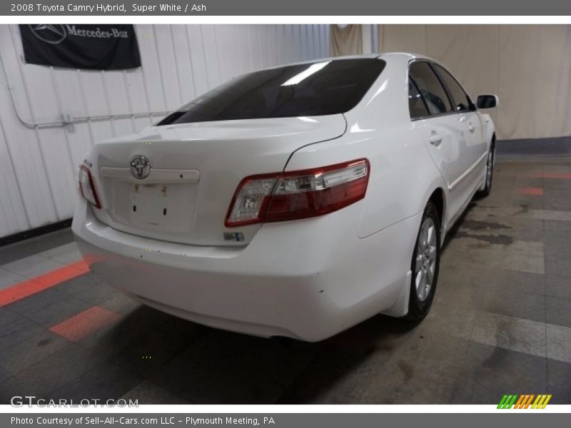 Super White / Ash 2008 Toyota Camry Hybrid