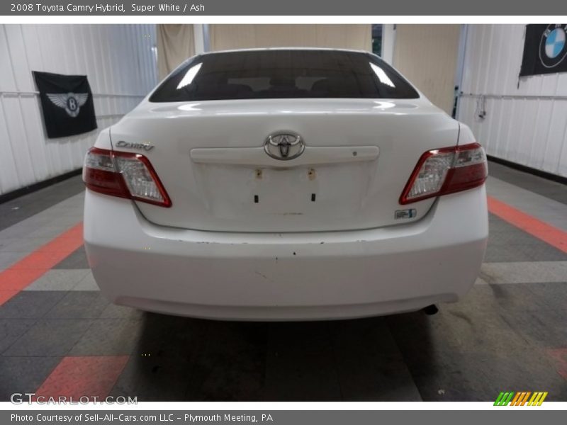 Super White / Ash 2008 Toyota Camry Hybrid