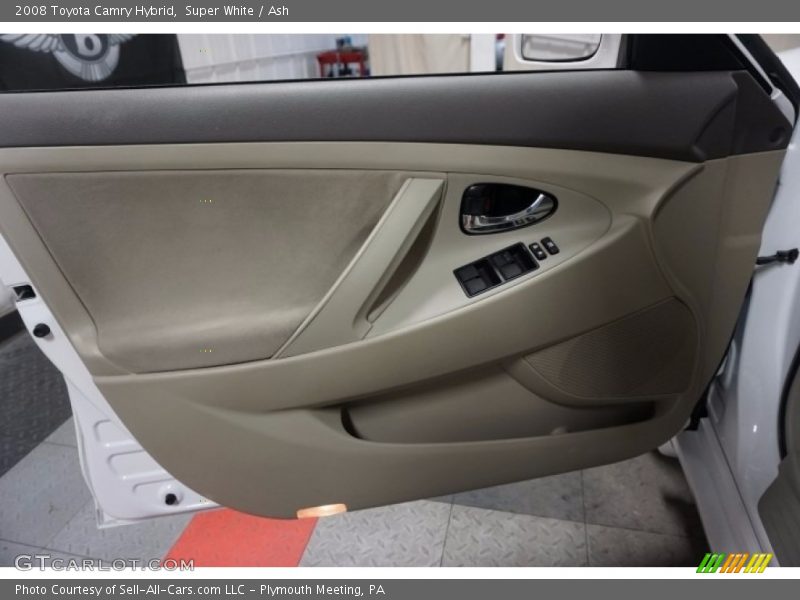 Super White / Ash 2008 Toyota Camry Hybrid