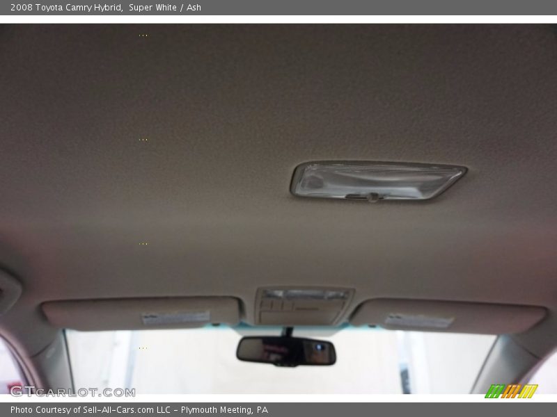 Super White / Ash 2008 Toyota Camry Hybrid