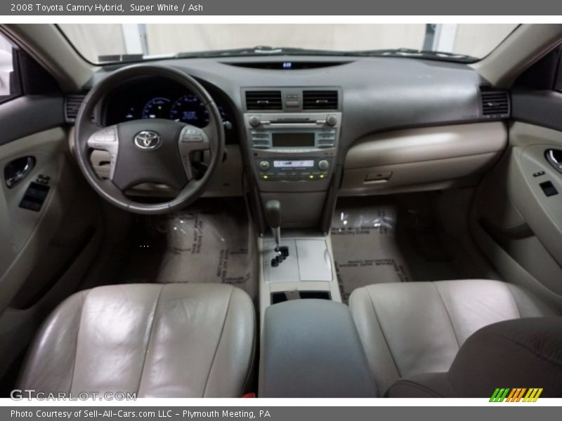 Super White / Ash 2008 Toyota Camry Hybrid